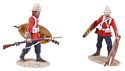 "Clearing the Yard" Set #3 - British 24th Foot with Zulu Shield & British 24th Foot Stacking Zulu Shields