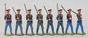 US Marines Marching - Pre-War Blue Hats