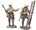 1916 British Infantry Ladder Set #1, NCO and Private with Ladder