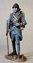 French Infantryman Standing with Rifle, 1916-18