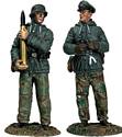 German 88mm Flak Gun Commander and Ammunition Handler