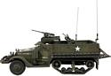 M3A1 Half-track 9th Armored 27th Infantry, A Company