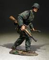 German Grenadier Advancing with Grenade 1943-45