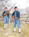 69th Pennsylvania Irish Volunteer Infantry, Becker Zouaves Companies I & K, 1861-1862 - S/N Print