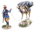 British Camel Corps Trooper and Pack Camel #1