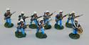 French Foreign Legion Soldiers & Drummer in White Kepis
