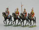 Mounted Napoleonic Wars Soldiers