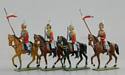 Mounted Napoleonic Wars Soldiers