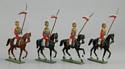 Mounted Napoleonic Wars Soldiers