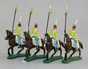 Mounted Napoleonic Wars Soldiers