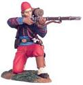 Union Infantry 114th Pennsylvania Zouaves Kneeling Firing