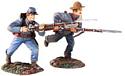 "Charge" Confederate Infantry Advancing with Bayonet & Confederate Attacking with Bayonet