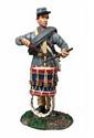 Confederate Drummer in Frockcoat #2