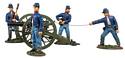 “Sending Mischief Down Range” Federal Artillery Firing 10-Pound Parrott Gun