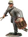 Young Confederate Drummer Advancing