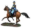 Union Cavalry Corporal Mounted on Trotting Horse, No.1