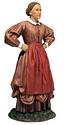 "Mrs. Johnson" 1860s Woman in Working Dress