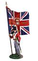 British 1st Foot Guard Battalion Company Ensign with Regimental Colour #2