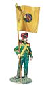 Nassau Grenadier with Regimental Colour, 1815