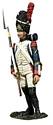 French Imperial Guard Standing Cradling Musket