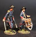 Infantry Officer & Drummer, 39th NY Volunteer Inf Regt.