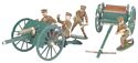 British 18 Pounder, Limber and 4 Man Detachment