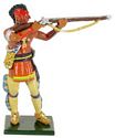 Native American Warrior, Huron, Standing Firing #2