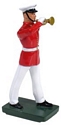 United States Marine Corps Bugler, Commandant's Own, Red Tunic