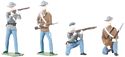 American Civil War Confederate Infantry Set