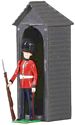 British Scots Guardsman with Sentry Box