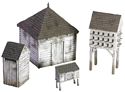 18th/19th Century American Farm Outbuilding Set #1