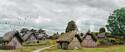 Viking Era Saxon Village Scenic Backdrop