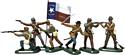 American Civil War Confederate Infantry in Butternut Set No.2