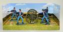 12 Pound Napoleon Cannon with 4 Union Artillery Crew