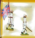 Devonshire Regiment -  Officer & Flagbearer