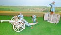 French Gun Detachment with 75mm Gun & Caisson