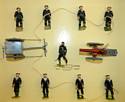 Royal Navy Landing Party, Limber & Gun