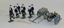 Royal Navy Landing Party, Limber & Gun