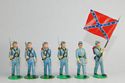 Confederate Infantry at Slope – Officer, FB & 4 at RS Arms