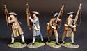 Four  Minutemen, American Army