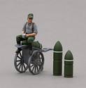 Soldier Sitting on Shell on Trolley