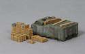 Fuel Barrels With Tarpaulin Cover Set (No decals)