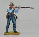 Confederate Infantry Standing Firing
