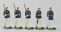 US Marines in Bell Caps, White Trousers - 1918
