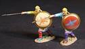 Two Persian Kardake Infantry - Yellow Caps