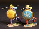 Two Persian Kardake Infantry - Yellow Caps