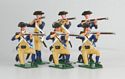 Six Continentals Standing & Kneeling Firing