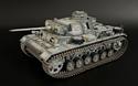 German Winter Panzer III Ausf M wih Winterketten