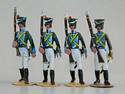 Four Napoleonic Soldiers