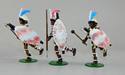 Three Zulu Warriors Running